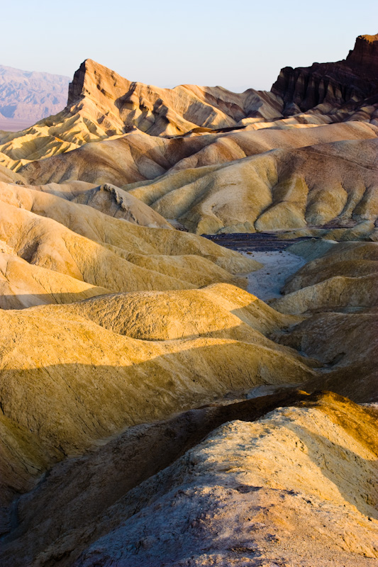 Zabriskie Point At Sunrise